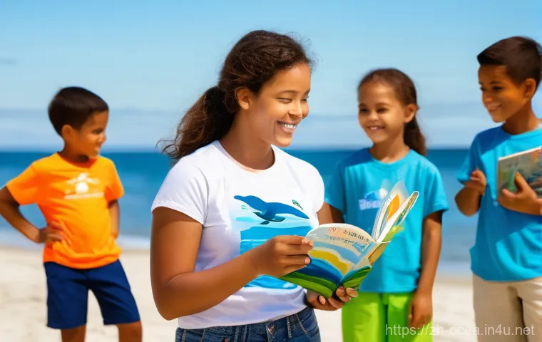 해양생태계 보전 - **Prompt:** A dynamic underwater scene showcasing both the challenges of climate change and the effo...