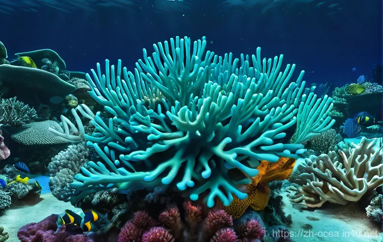 산호초 생태계 복원 - Here are three detailed image generation prompts in English, based on the provided text, adhering to...